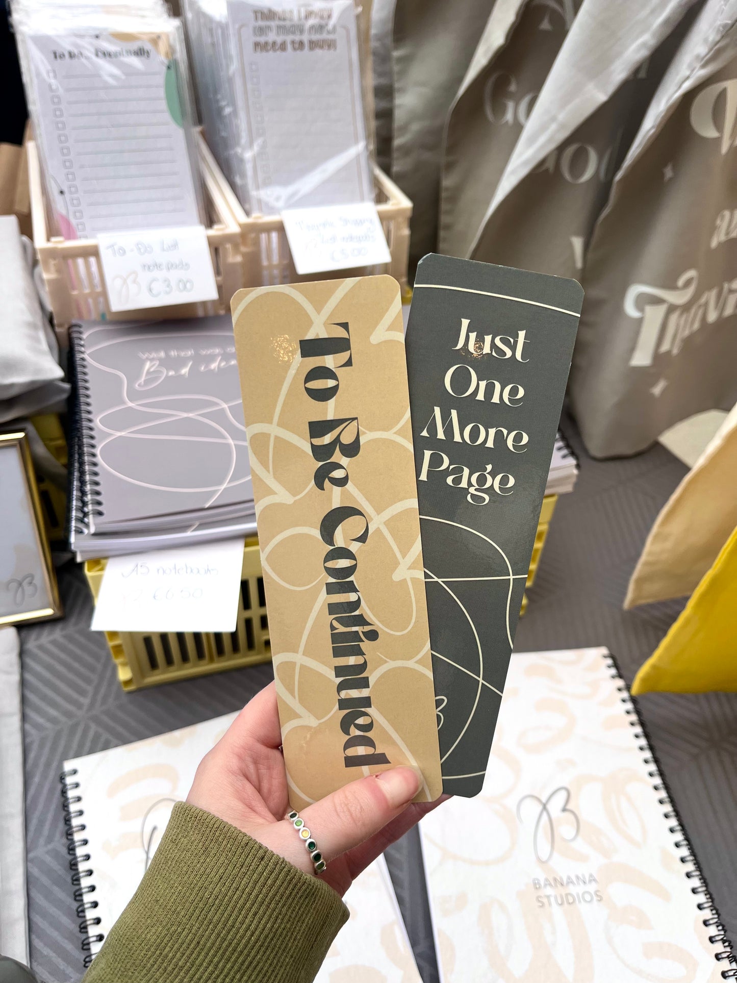 Just One More Page Bookmark