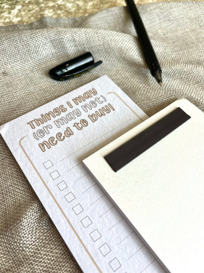 Shopping List