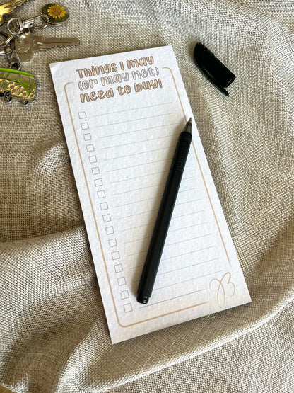 Shopping List
