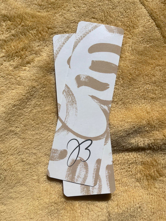 Brush Strokes Bookmarks